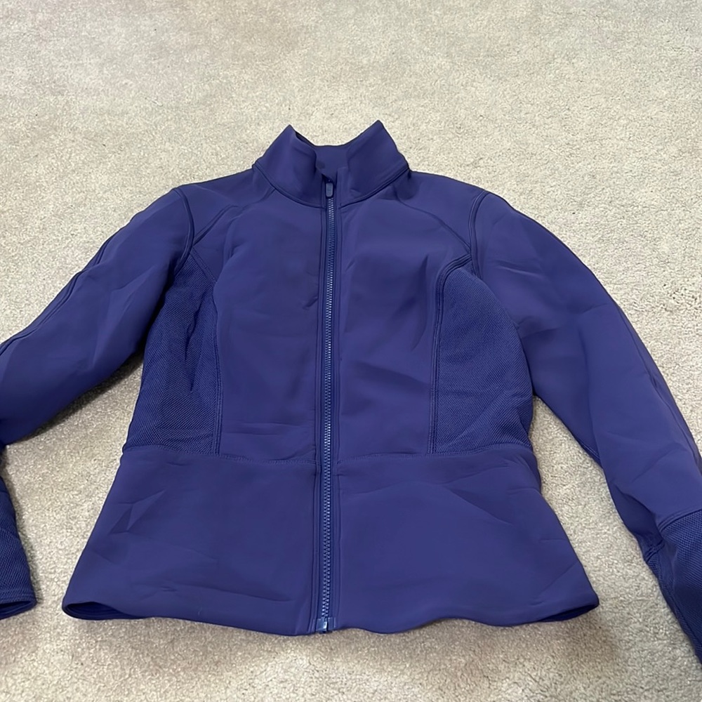 Lulu lemon warm up jacket